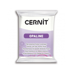 Полимерный моделин Cernit "Opaline" #010 белый флюоресцентный, 56гр.