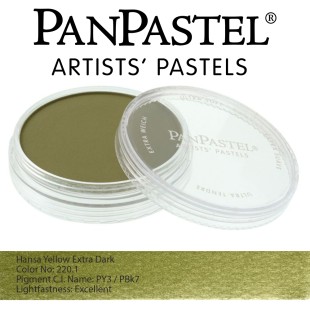 Пастель сухая "PanPastel" 220.1 Hansa Yellow Extra Dark (Ханса желтная экстра) PP22201