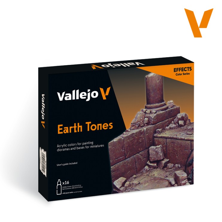 Набор 16 красок Model Color "Earth Tones" для моделизма