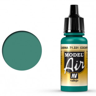 Краска для аэрографии "Model Air" цвет 71.331 (Cockpit Emerald Green “Faded”)