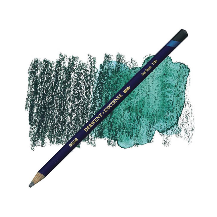 Карандаш чернильный Derwent "Inktense" №1310 Зеленый стальной (2301879)