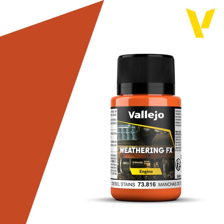 Краска акрил Weathering Effects 73.816 Diesel Stains (Пятна дизеля)