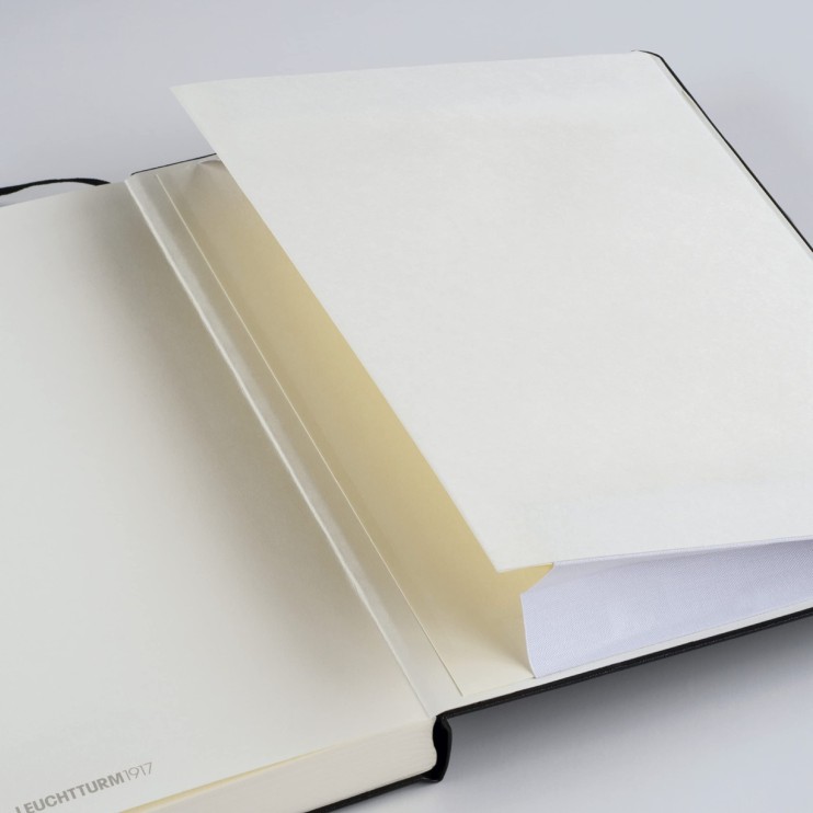 Блокнот без линовки Leuchtturm1917 "Master Slim" A4+, 61л, 100гр/м²,твердая обложка, Синий Неви (342928)