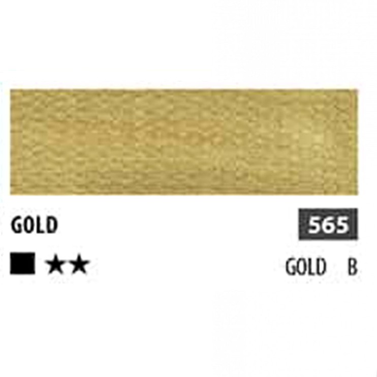Краска акриловая ShinHan "Professional" №565 Золотой, туба 50мл