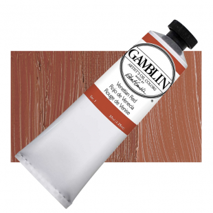 Масляная краска Gamblin "Artist" Venetian Red (венецианская красная), туба 37мл