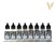 Набор 8 красок Model Color "Black & White" для моделизма