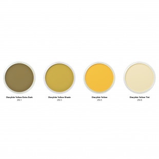 Комплект сухой пастели PanPastel "Diarylide Yellow" №250 (4 оттенка)