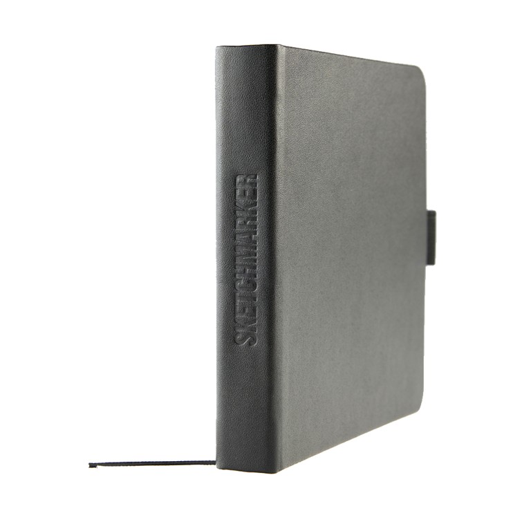 Блокнот для зарисовок Sketchmarker "Domino" белая бумага, 12х12см 80л 140г/кв.м, твердая обложка