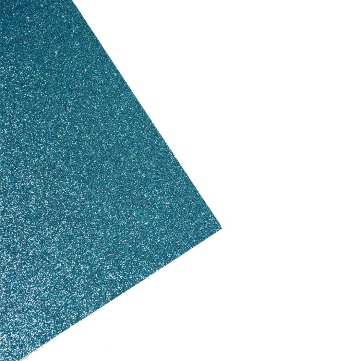 Бумага цветная с блестками Sapidal "Sirio" А4, 1л, 330г/м, цвет: Светло-синий 