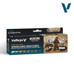Набор для моделизма WizKids "WOODLAND CREATURES" 8 х 8мл