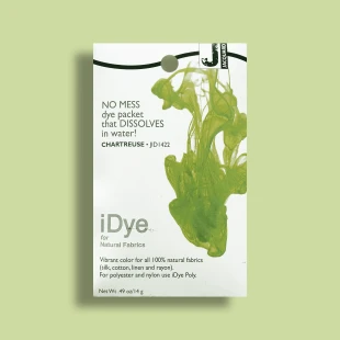 Краситель для натуральных волокон Jacquard "iDYE" 422 шартрез, 14 гр
