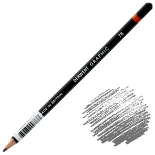Комплект графитных карандашей Derwent "Graphic" 7B (3 штуки)