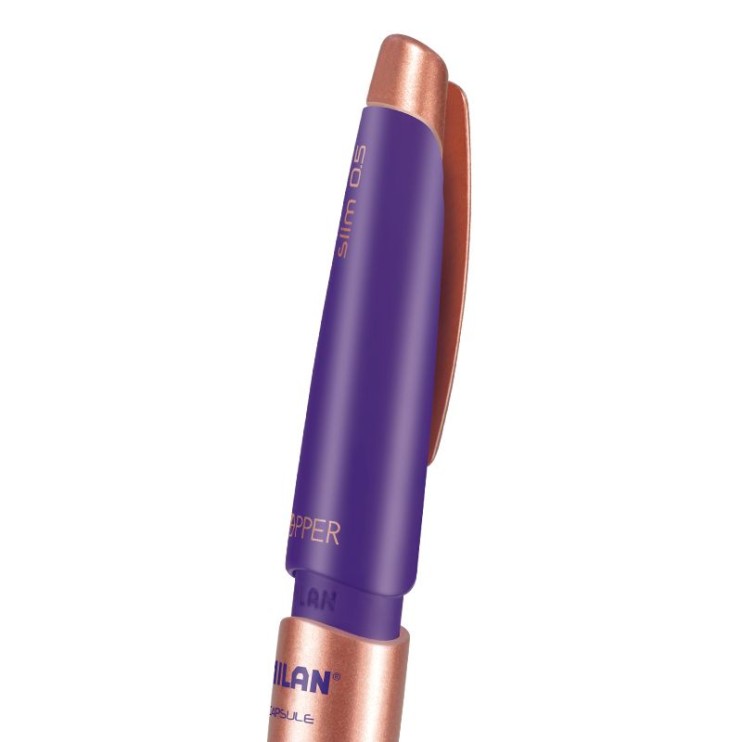 Карандаш механический Milan "CAPSULE Slim Copper" 0.5мм, цвет розовый