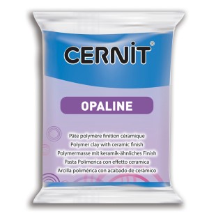 Полимерный моделин Cernit "Opaline" #261 синий основной, 56гр.