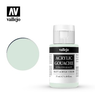 Гуашь-темпера Vallejo "Acrylic Gouache" 06.170 Фосфоресцентный зеленый, 35 мл