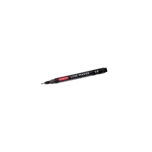 Ручка капиллярная линер Derwent "Graphik" 0.8 черный