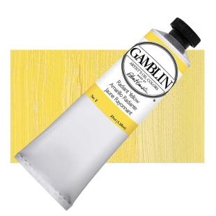 Масляная краска Gamblin "Artist" Radiant Yellow (Радиантная желтая), туба 37мл
