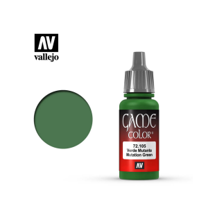 Краска акриловая для моделизма Vallejo "Game Color" 72.105 Mutation Green