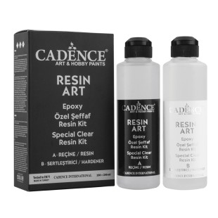 Эпоксидная смола Cadence "Resin Art" двухкомпонетная, 120+120мл