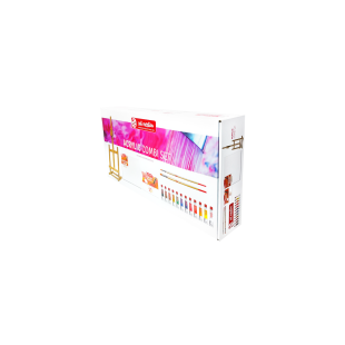 Набор акриловых красок Art Creation "Acrilic" 12 туб по 12мл, аксессуары