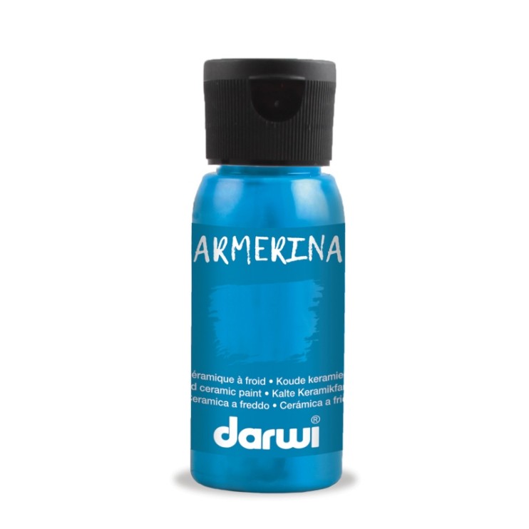 Краска по керамике Darwi "Armerina" 30 мл, 280 turquoise blue (Бирюзовый) (0380030280)