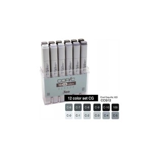 Набор Copic Classic "Cool Grey" 12 маркеров