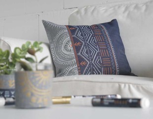 Маркер для темных тканей Kreul "Textile Marker Opak" 92766 Фиолетовый, 2-4мм