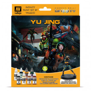 Набор красок с фигуркой Model Color "Yu Jing" 70.235 8 цветов