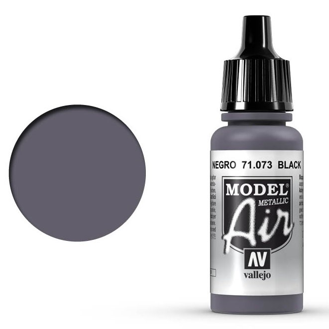 Акрил "Model Air" 71.073 (Black Metallic)