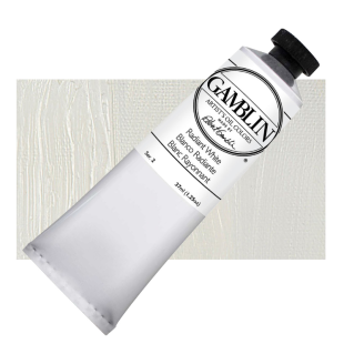 Масляная краска Gamblin "Artist" Radiant White (Радиантная белая), туба 37мл