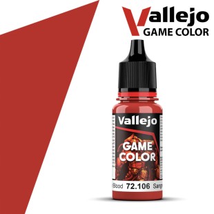 Краска акриловая для моделизма Vallejo "Game Color" 72.106 Scarlet Blood