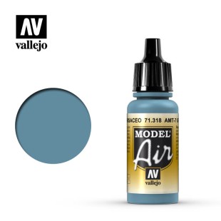 Краска для аэрографии "Model Air" цвет 71.318 (AMT-7 Greyish Blue)