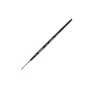 Колонок круглый Roubloff "Series 1115" №1,5 с укороченной вставкой на короткая ручка