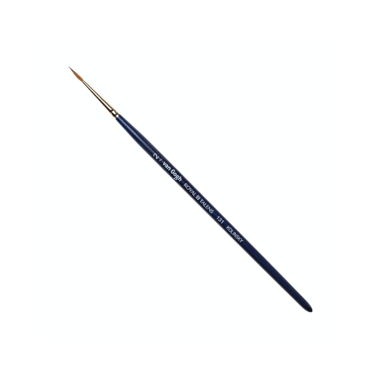 Кисть для рисования колонок круглый Royal Talens "Van Gogh 131" №2 на короткой ручке