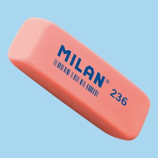 Ластик виниловый Milan "236" прямоугольный (5,6 х 1,9 х 0,9 см)