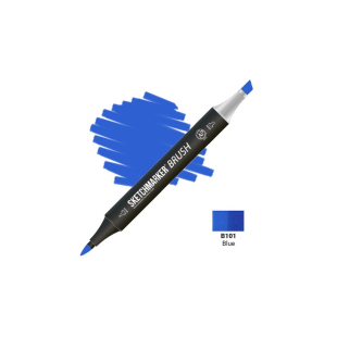 Маркер SketchMarker "Brush" B101 Blue