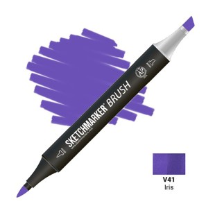 Маркер SketchMarker "Brush" V41 Ирис
