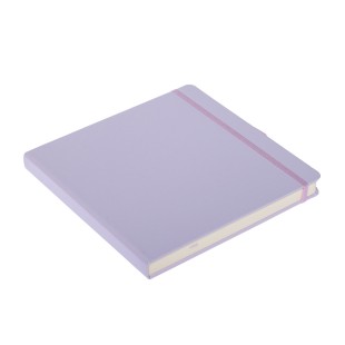 Блокнот для зарисовок Sketchmarker 20x20см, 140г/м2, 80л, твердая обложка Фиолетовый пастельный