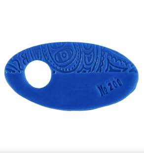 Глина для запекания "№1" 200 blue/ голубой, 500г