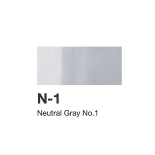 Спиртовые чернила Copic "INK" N1 Neutral Grey #1 /(12мл)