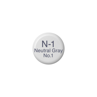 Спиртовые чернила Copic "INK" N1 Neutral Grey #1 /(12мл)