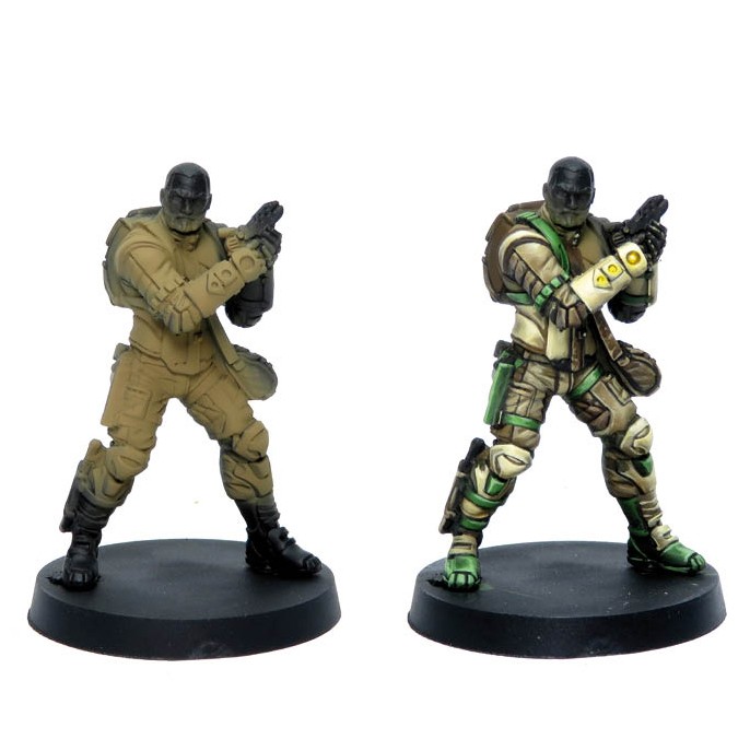 Набор красок с фигуркой Model Color "Haqqislam" 70.237, 8 цветов