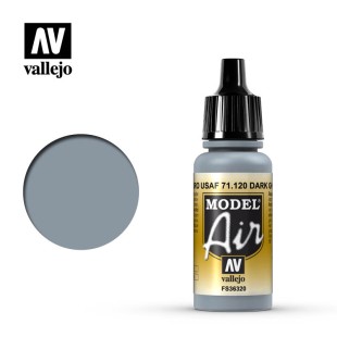 Краска для аэрографии "Model Air" цвет 71.120 (Dark Ghost Gray)