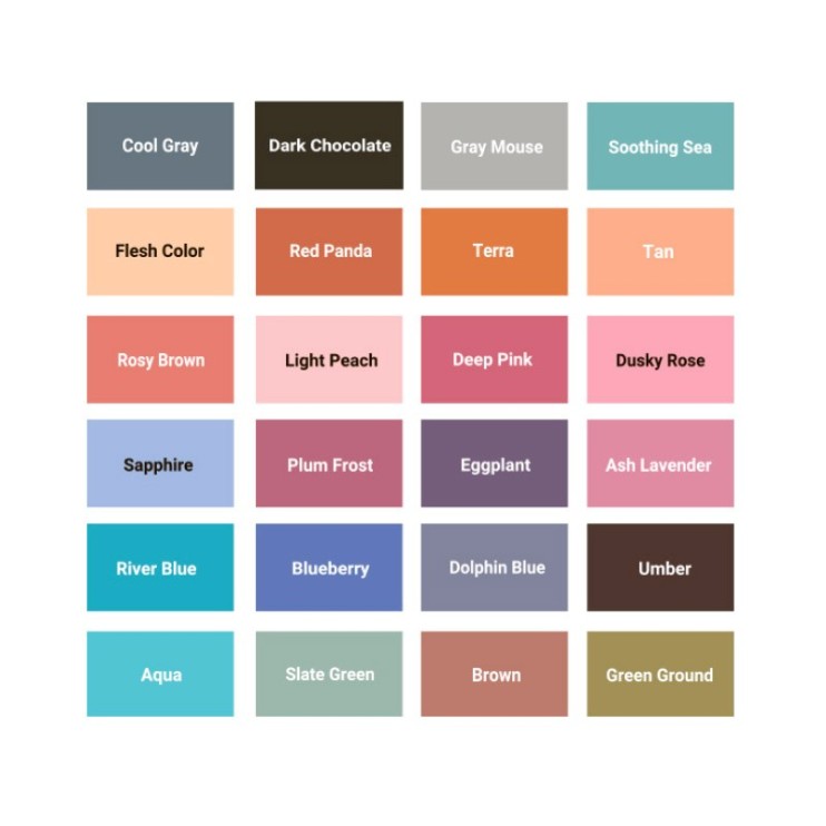 Набор акварельных маркеров Sketchmarker Aqua "Travel Set" 24 цвета