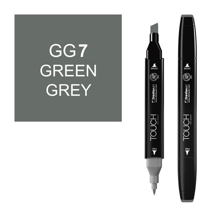 Маркер Touch Twin "Classic" цвет GG7 (green grey 7)