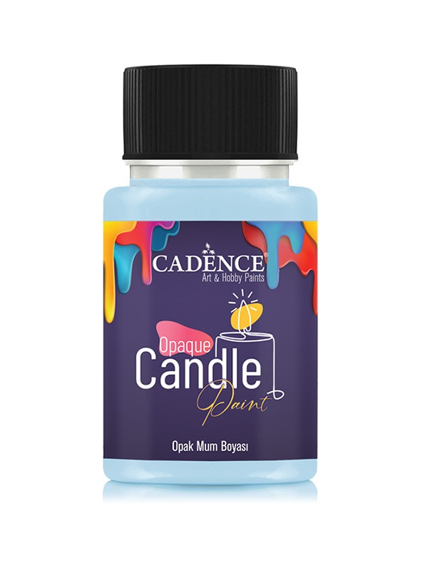 Краска для свечей "Opaque Candle Paint" 21 детский синий, 50мл