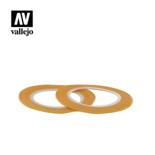 Маскирующая лента  (Уп.2 шт) 1 мм*18 м/ Vallejo