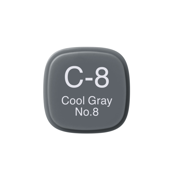 Маркер спиртовой COPIC "Classic" C8 Cool Gray