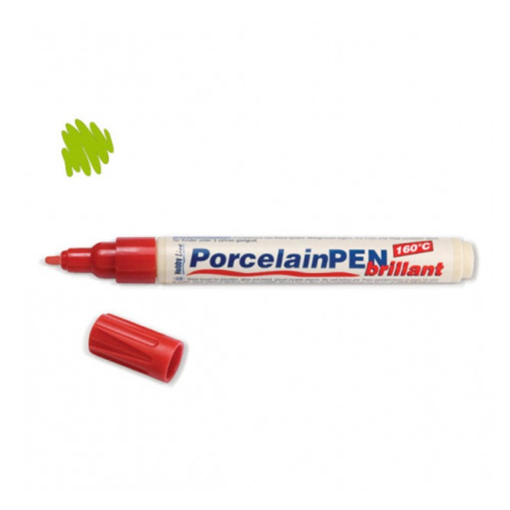 Маркер для росписи фарфора и керамики Kreul "Porcelain Pen", Резеда