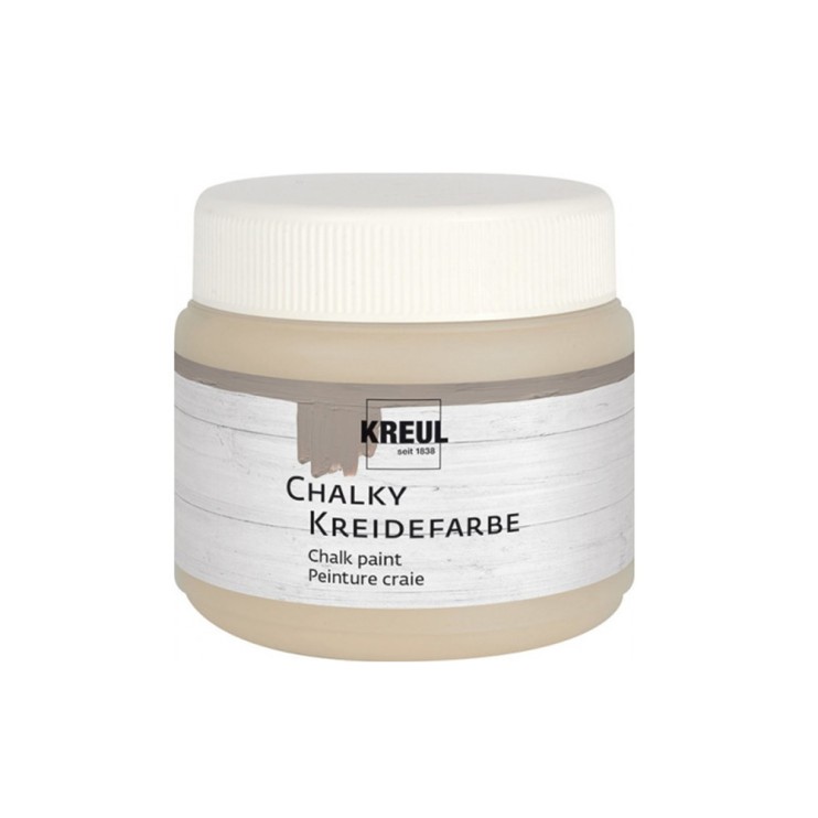 Меловая краска Kreul "Chalky paint" 150мл, Нуга